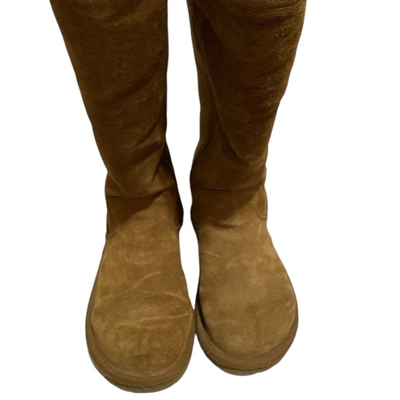 UGG boots suede size 7 side zipper - Picture 2 of 7